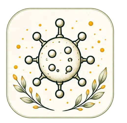 Illustration eines Krankheitserregers