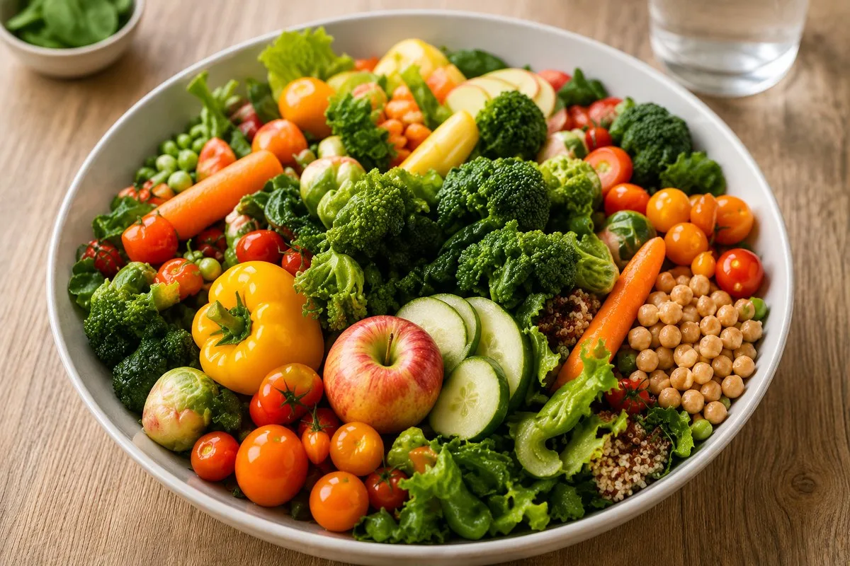 Bowl mit frischem Gemüse